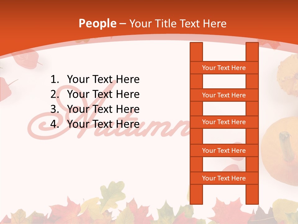 Red Green Decoration PowerPoint Template