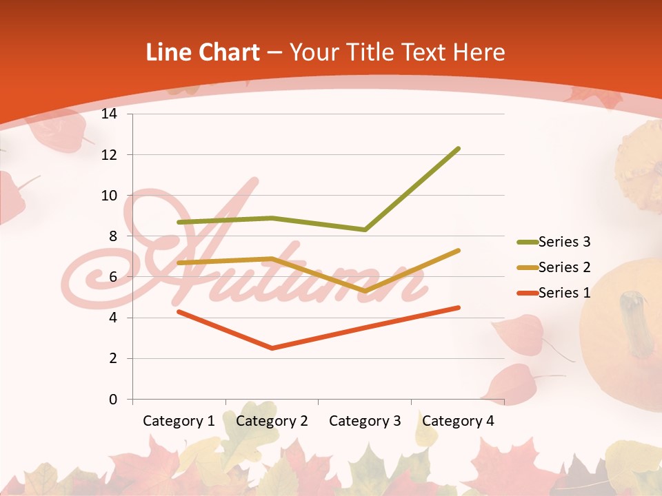 Red Green Decoration PowerPoint Template