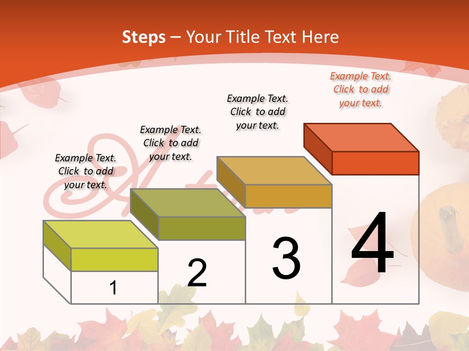 Red Green Decoration PowerPoint Template