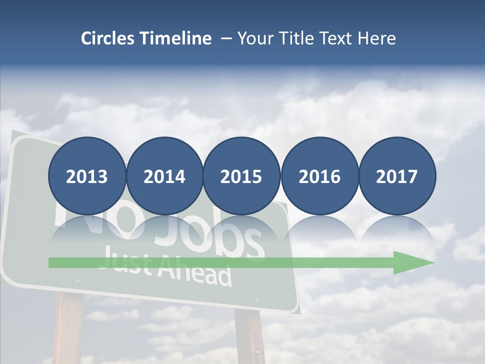 Recovery Perspective Signpost PowerPoint Template