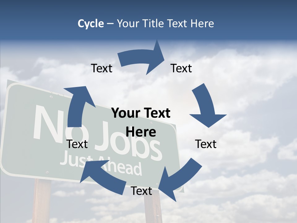 Recovery Perspective Signpost PowerPoint Template