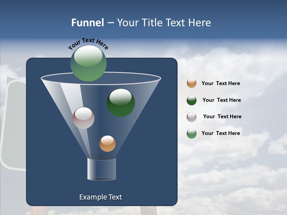 Recovery Perspective Signpost PowerPoint Template
