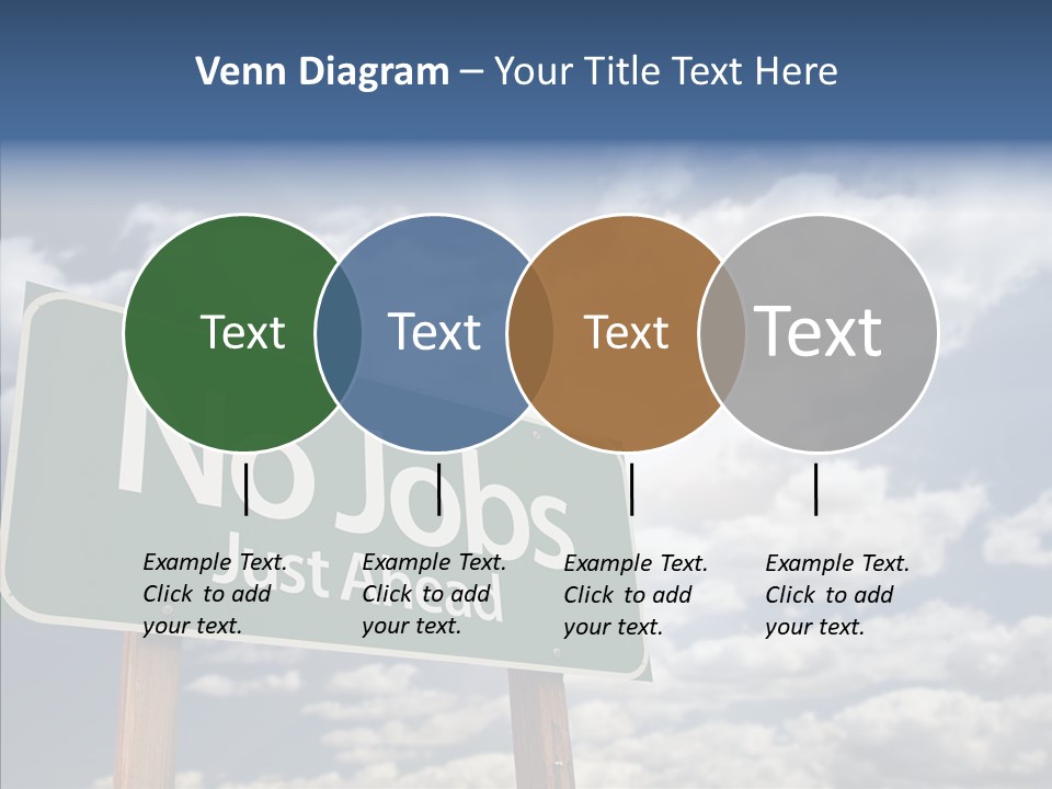 Recovery Perspective Signpost PowerPoint Template