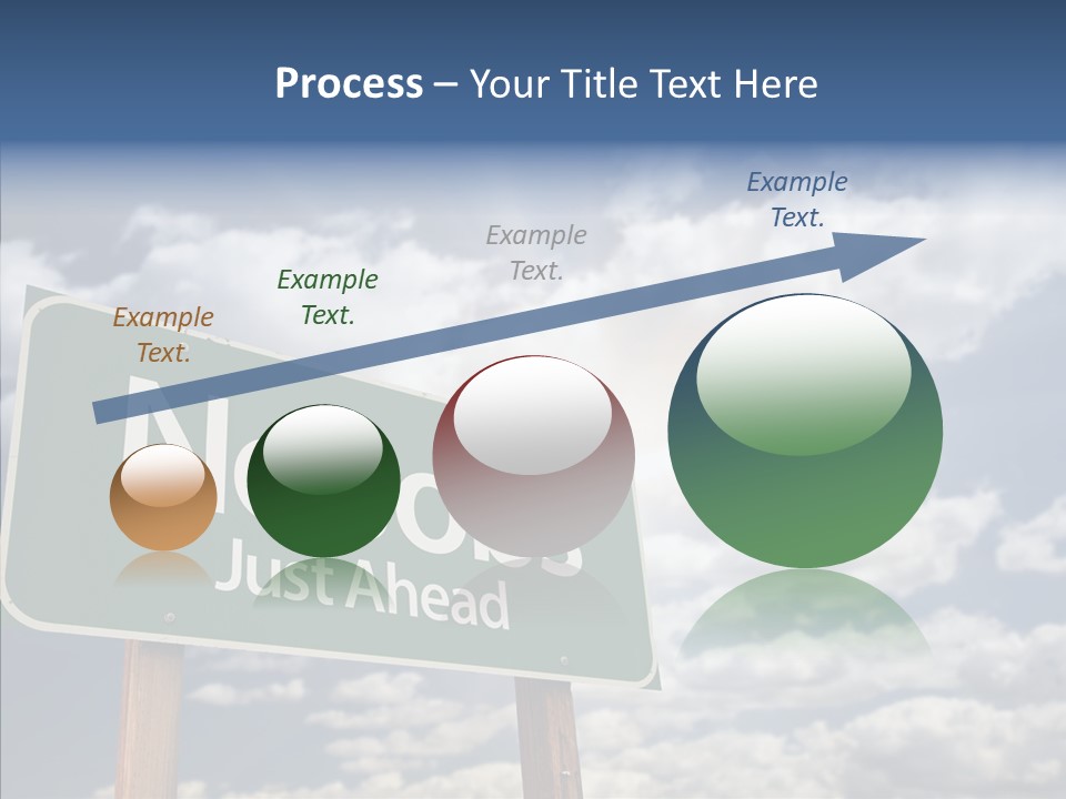 Recovery Perspective Signpost PowerPoint Template