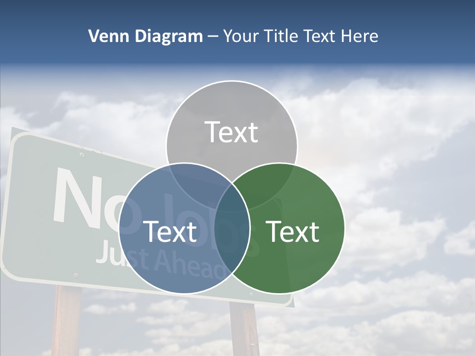 Recovery Perspective Signpost PowerPoint Template