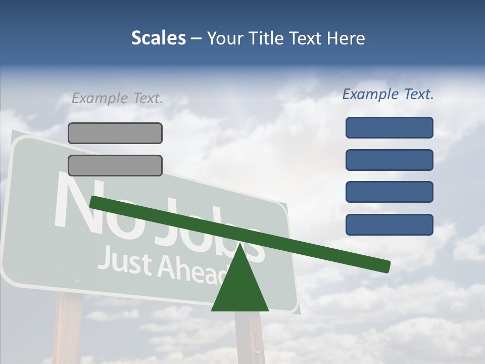 Recovery Perspective Signpost PowerPoint Template