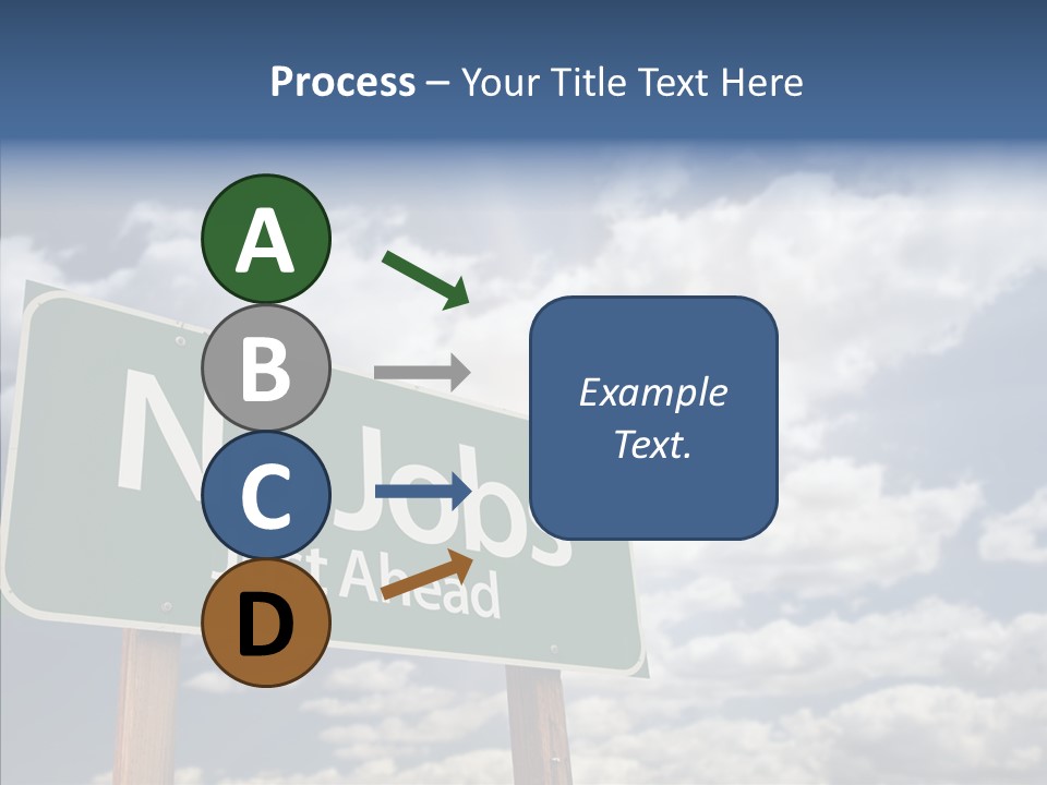 Recovery Perspective Signpost PowerPoint Template