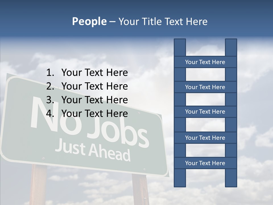 Recovery Perspective Signpost PowerPoint Template