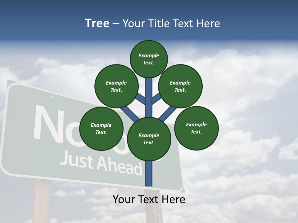 Recovery Perspective Signpost PowerPoint Template