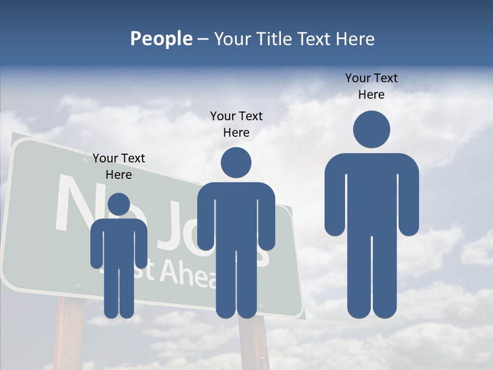 Recovery Perspective Signpost PowerPoint Template