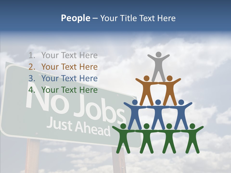 Recovery Perspective Signpost PowerPoint Template