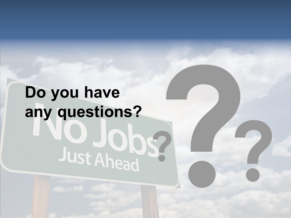 Recovery Perspective Signpost PowerPoint Template