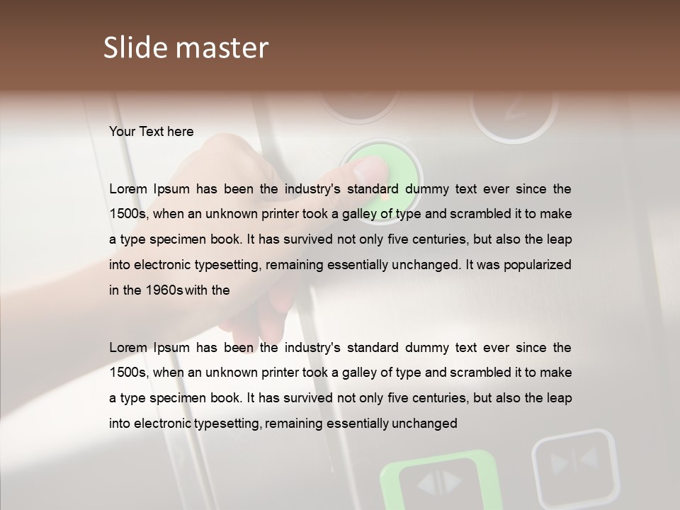 Open Industrial Level PowerPoint Template