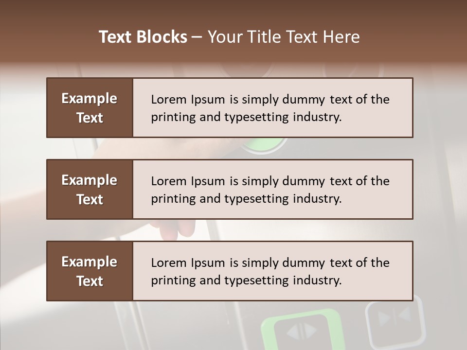 Open Industrial Level PowerPoint Template