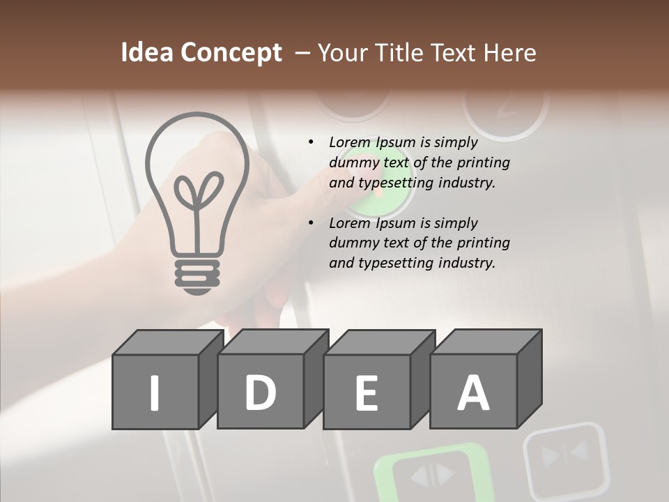 Open Industrial Level PowerPoint Template