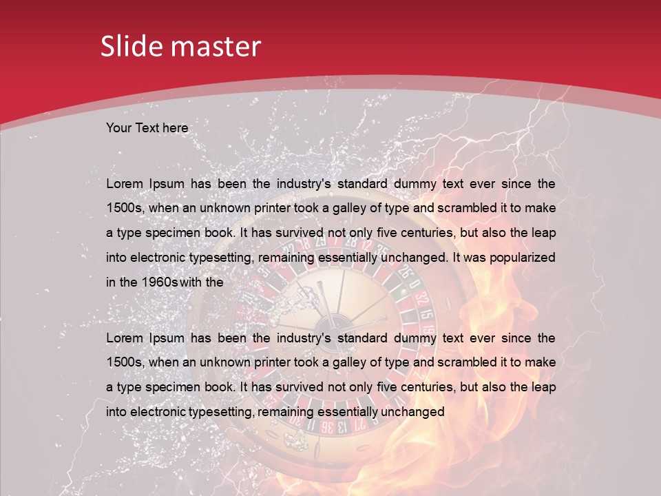 Bankroll Object Green PowerPoint Template