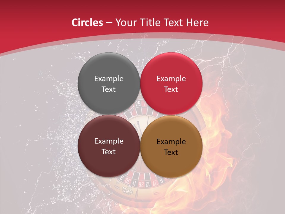 Bankroll Object Green PowerPoint Template