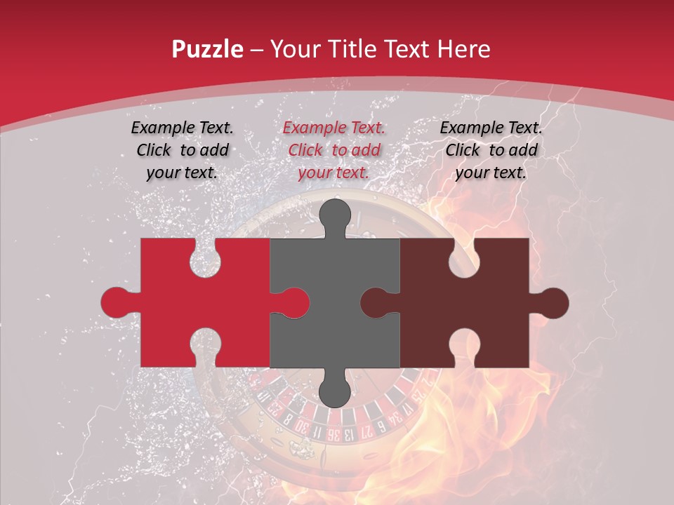 Bankroll Object Green PowerPoint Template