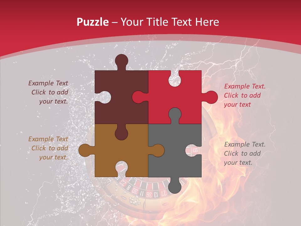 Bankroll Object Green PowerPoint Template