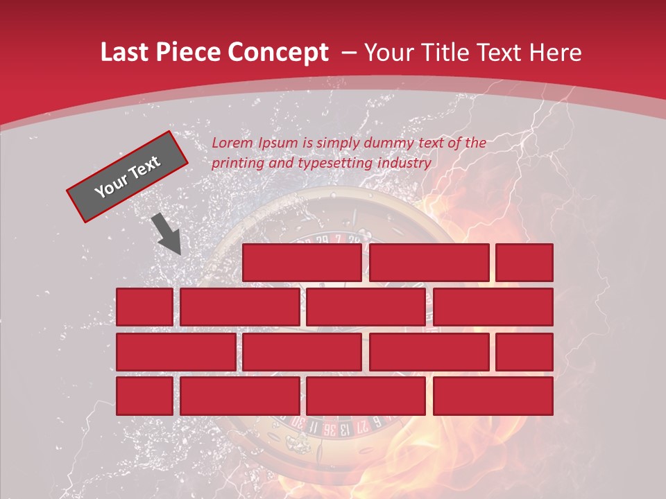 Bankroll Object Green PowerPoint Template