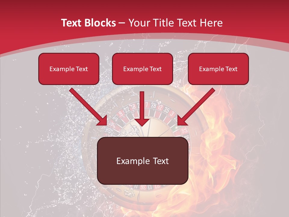 Bankroll Object Green PowerPoint Template