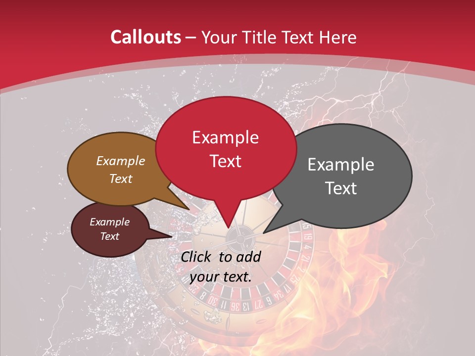 Bankroll Object Green PowerPoint Template
