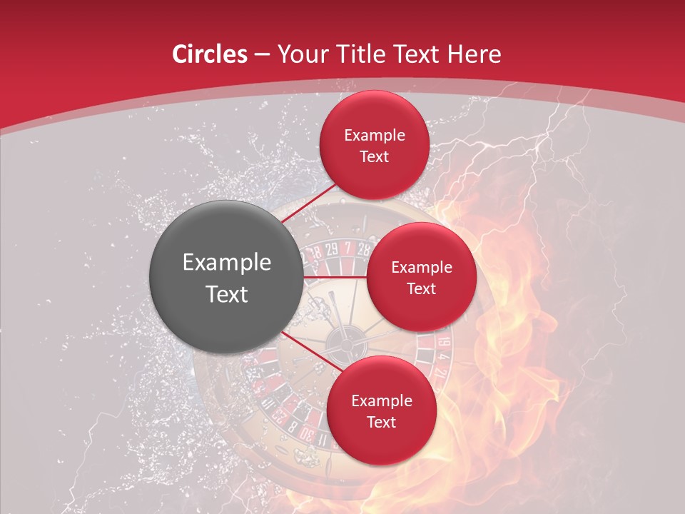 Bankroll Object Green PowerPoint Template