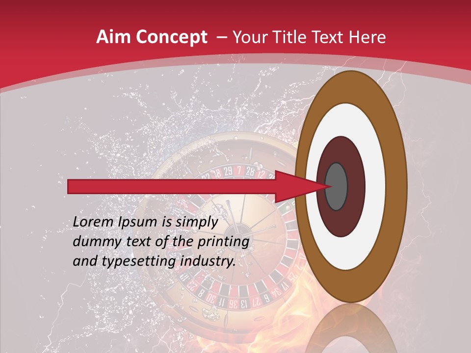 Bankroll Object Green PowerPoint Template