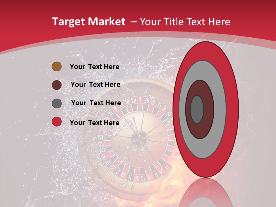 Bankroll Object Green PowerPoint Template