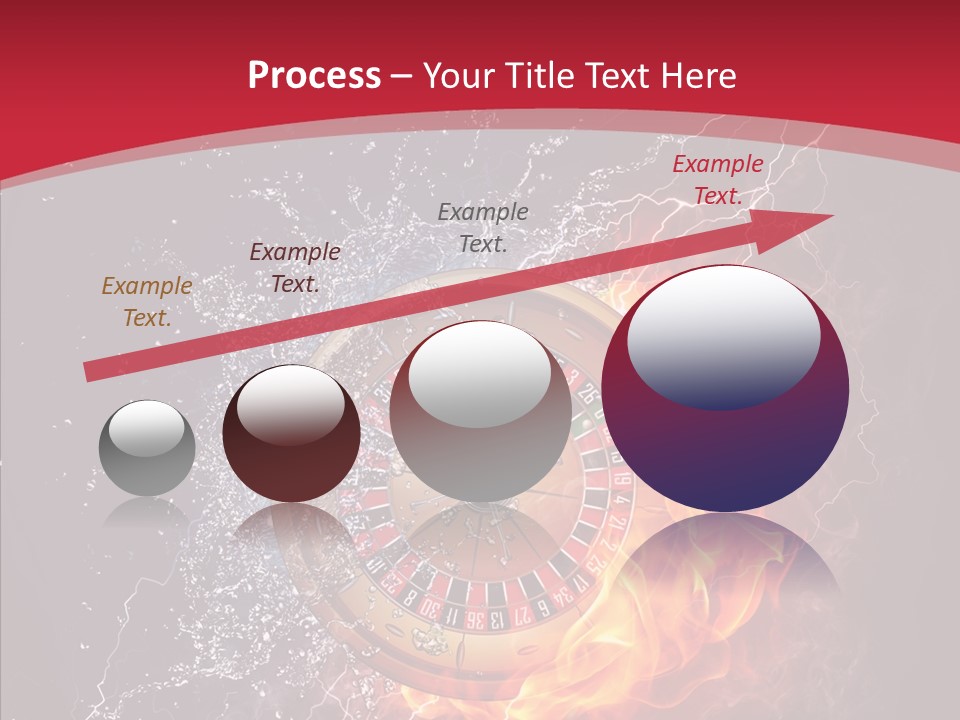 Bankroll Object Green PowerPoint Template