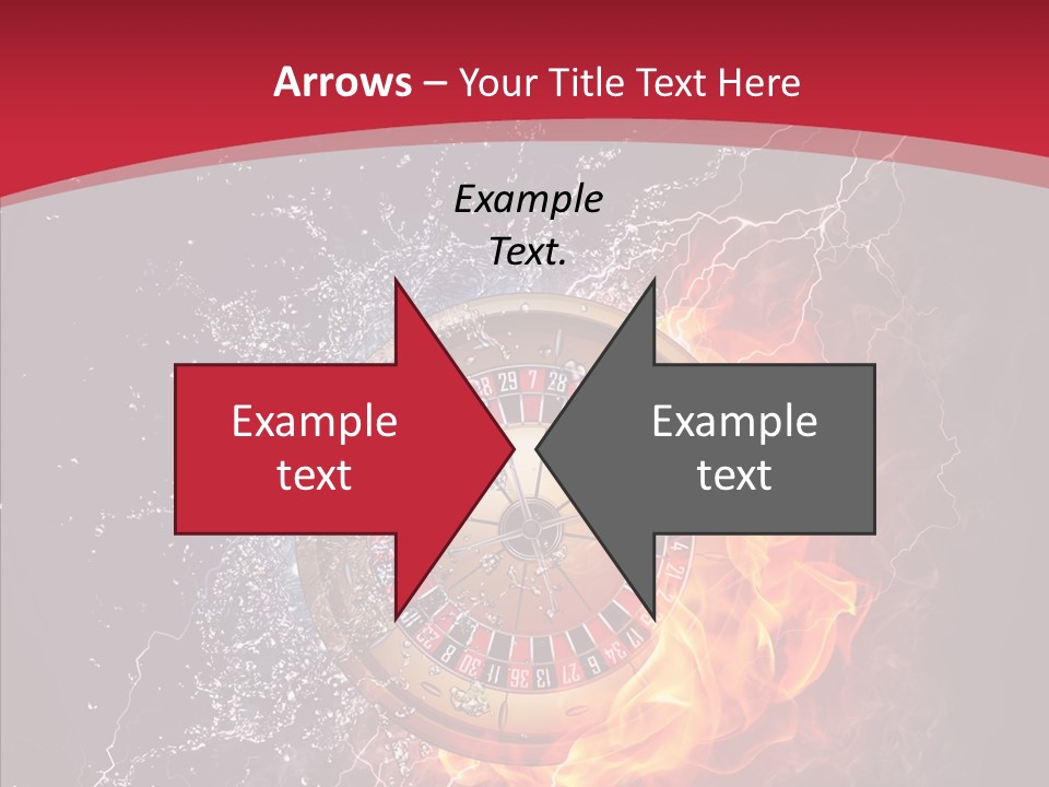 Bankroll Object Green PowerPoint Template