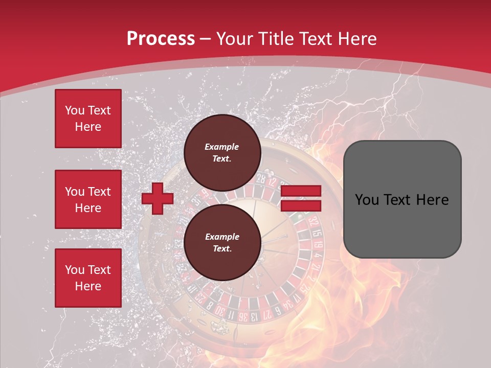 Bankroll Object Green PowerPoint Template