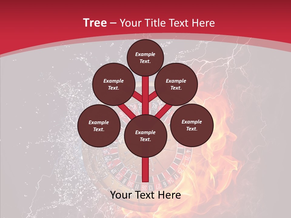 Bankroll Object Green PowerPoint Template