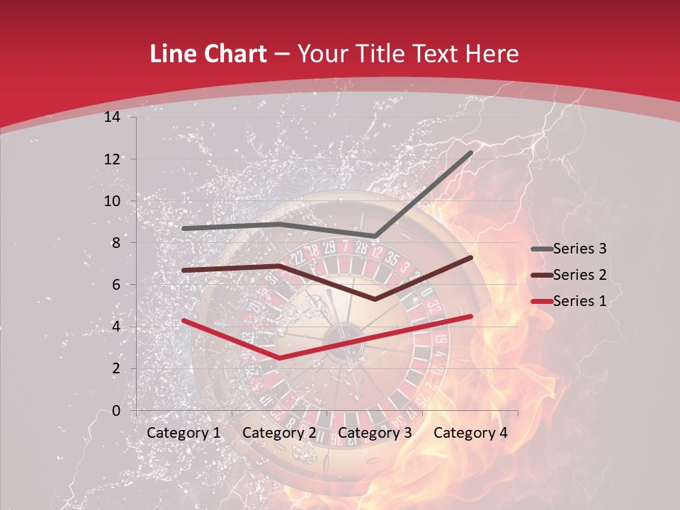 Bankroll Object Green PowerPoint Template