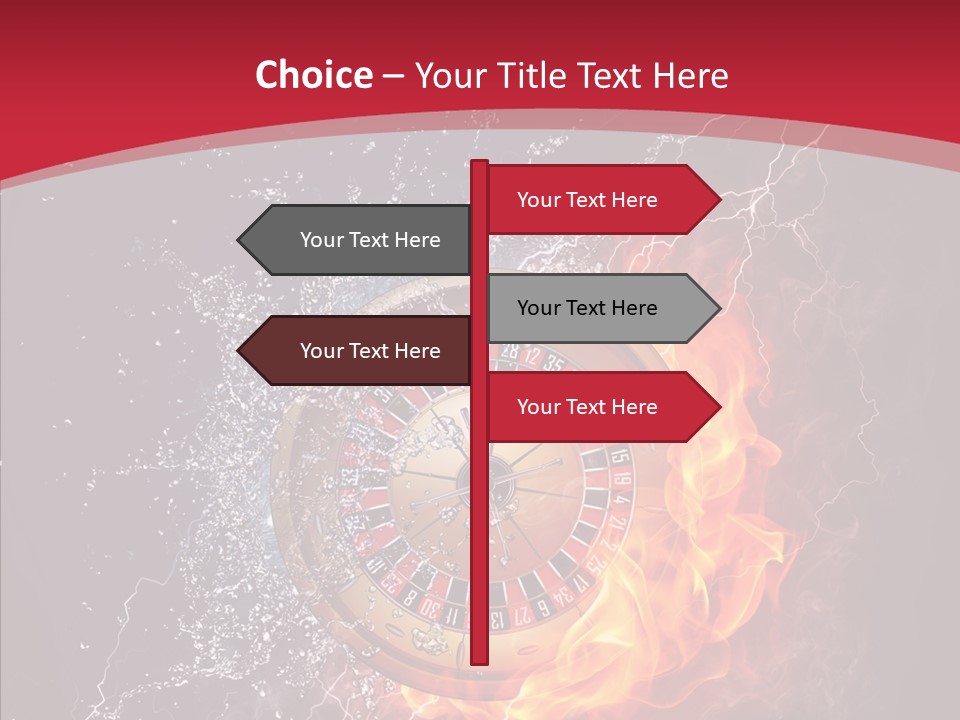 Bankroll Object Green PowerPoint Template