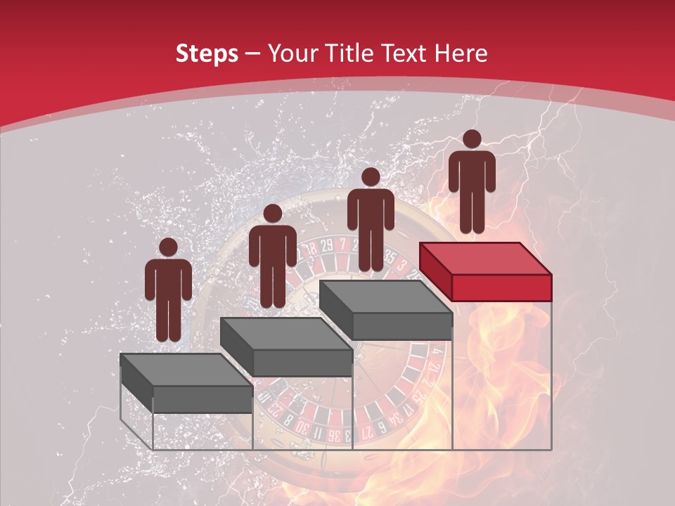 Bankroll Object Green PowerPoint Template