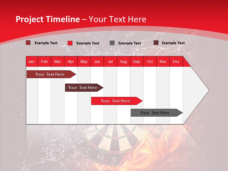 Water Accuracy Burning PowerPoint Template