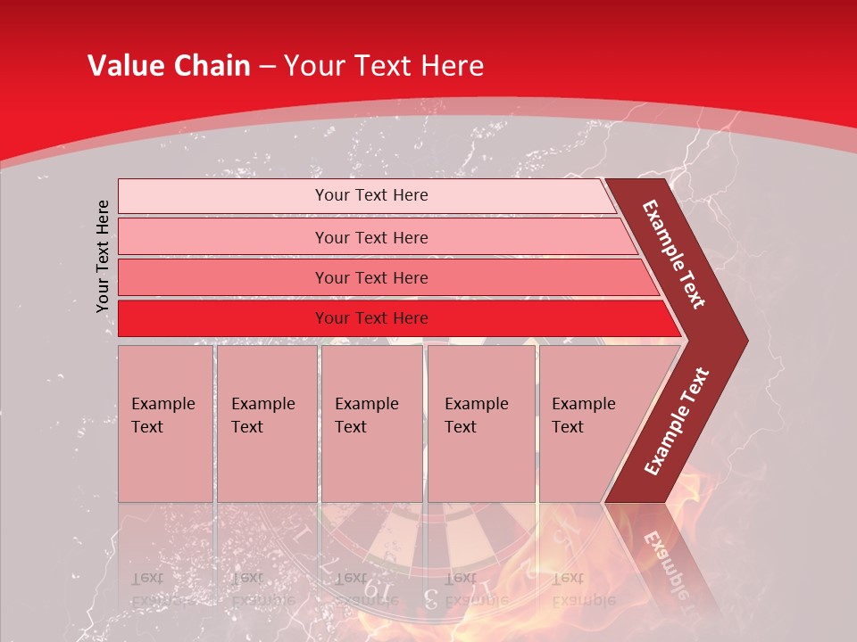Water Accuracy Burning PowerPoint Template