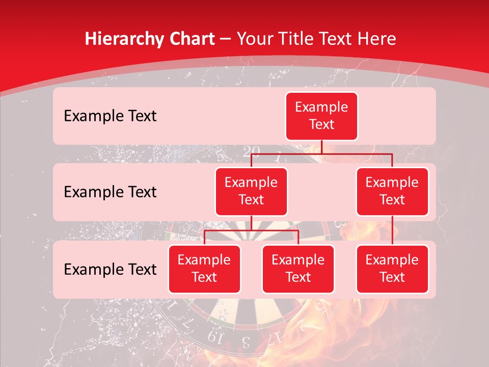Water Accuracy Burning PowerPoint Template