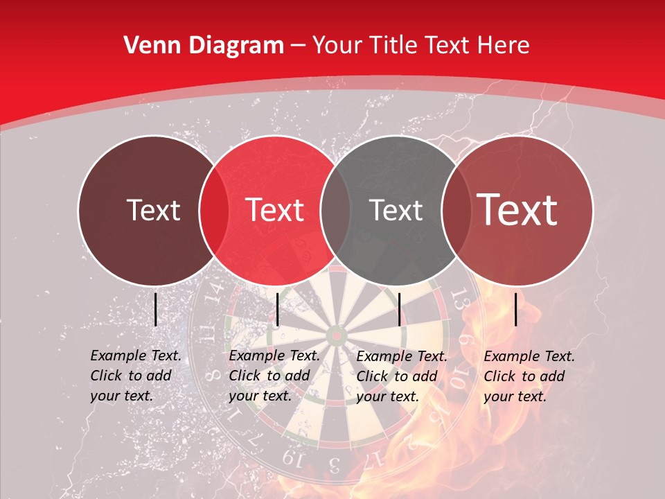 Water Accuracy Burning PowerPoint Template