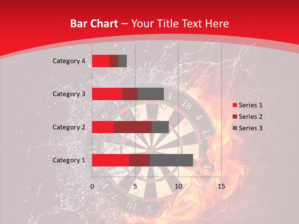 Water Accuracy Burning PowerPoint Template