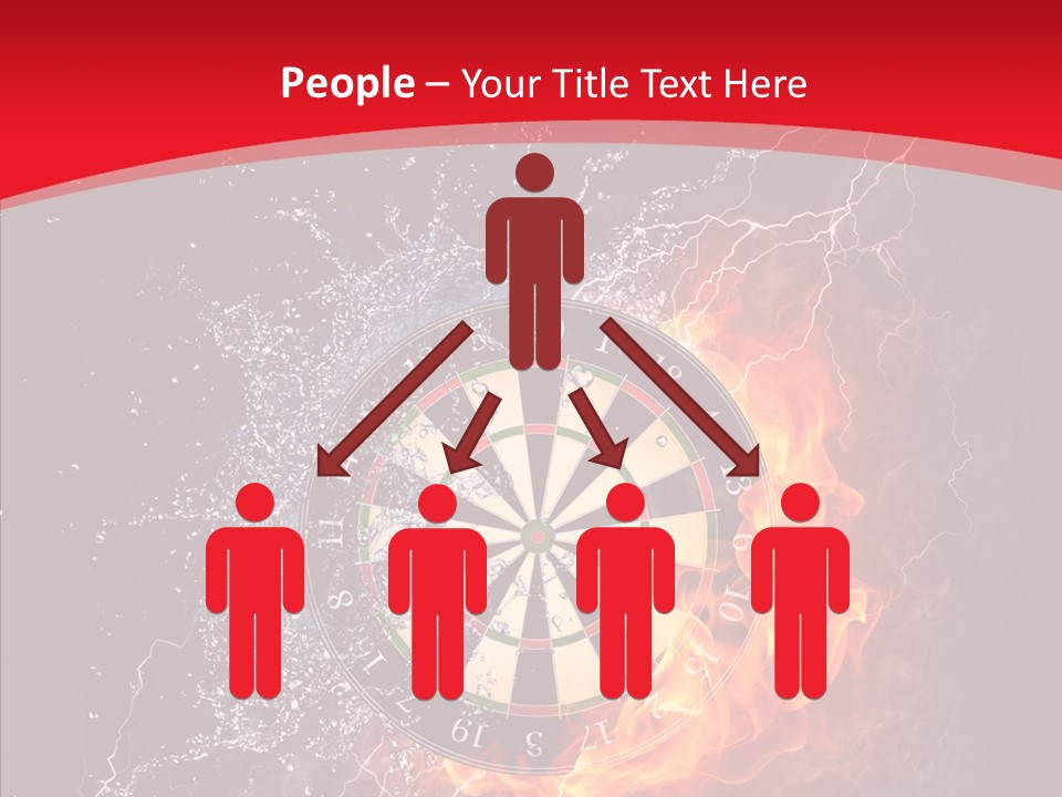 Water Accuracy Burning PowerPoint Template