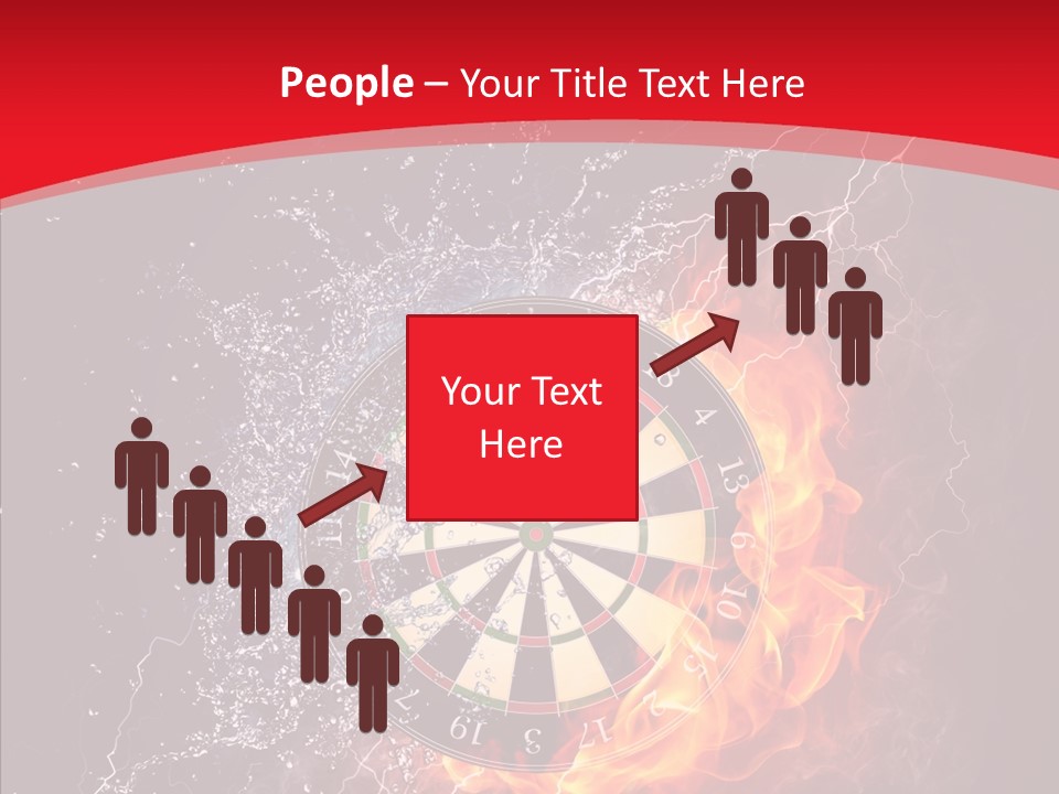 Water Accuracy Burning PowerPoint Template