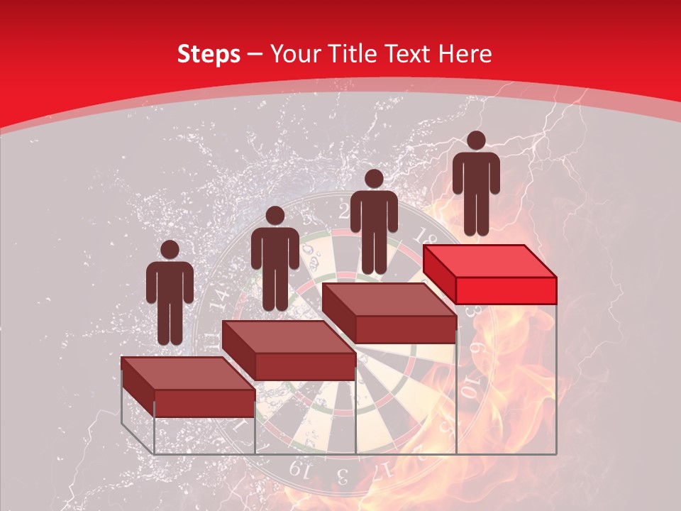 Water Accuracy Burning PowerPoint Template