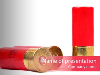 Crime Brass Protection PowerPoint Template