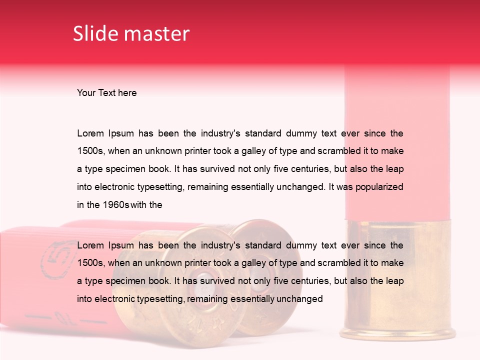 Crime Brass Protection PowerPoint Template