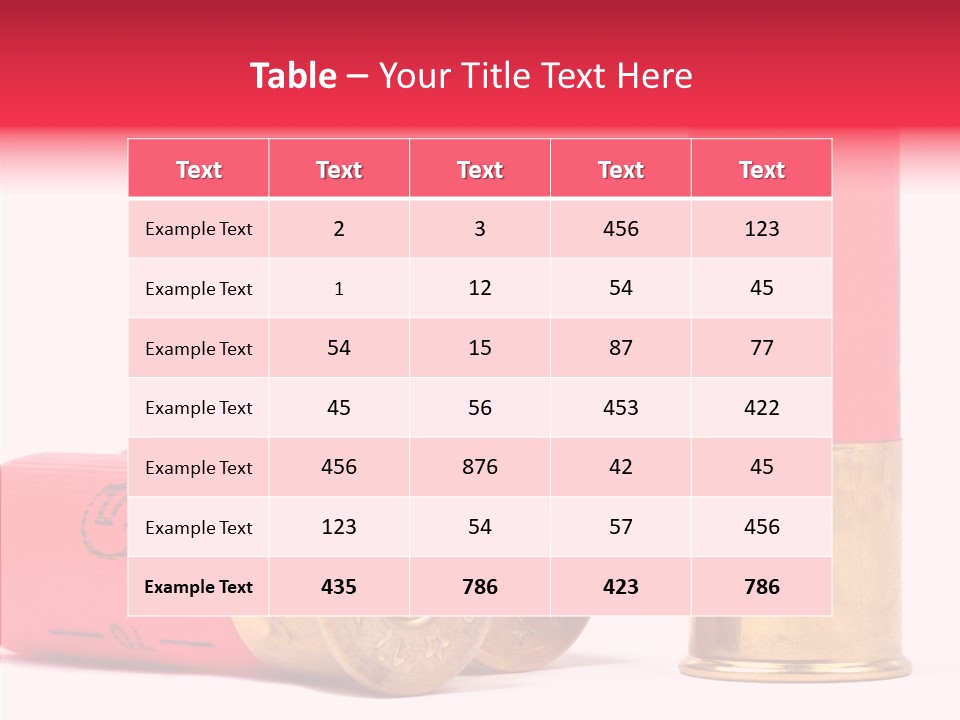Crime Brass Protection PowerPoint Template