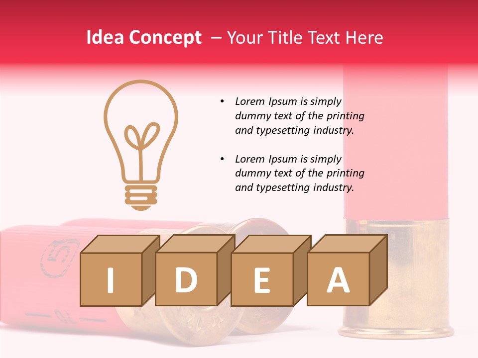 Crime Brass Protection PowerPoint Template