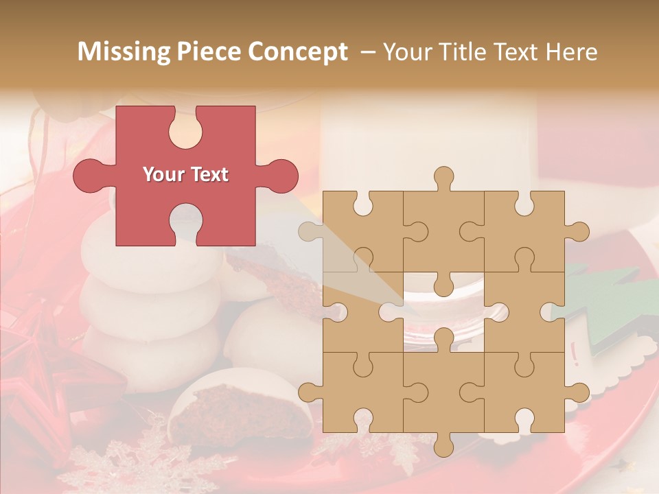 Milk Dairy Shape PowerPoint Template