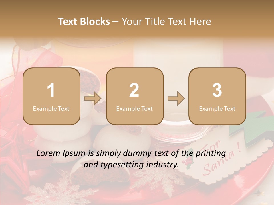 Milk Dairy Shape PowerPoint Template